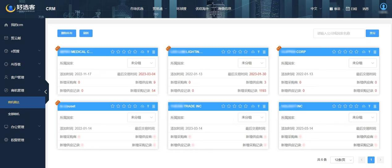 外貿企業找客戶